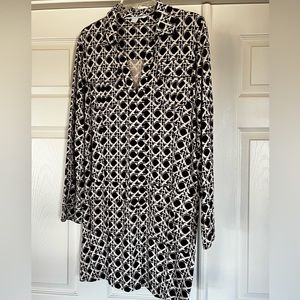 Diane von Furstenberg mod shift dress. Size 10